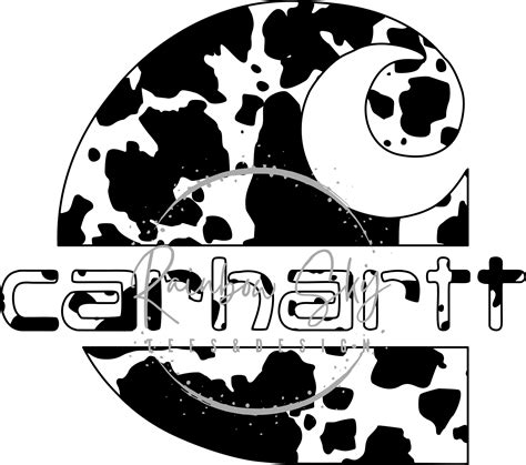Upgrade Your Look with a Trendy Cow Print Carhartt Logo